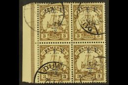 1915 ½d On 3pf Brown, SG B1, Fine Used Marginal Block Of 4. For More Images, Please Visit... - Other & Unclassified