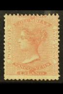 1860 2½d Pale Reddish Rose, SG 3, Unused No Gum, Couple Short Perfs At Left But Fresh And Attractive. For... - Other & Unclassified