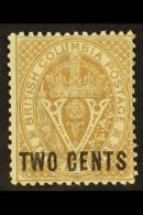 1868 2c Brown, Perf 14, SG 28, Very Fine And Fresh Mint. For More Images, Please Visit... - Andere & Zonder Classificatie