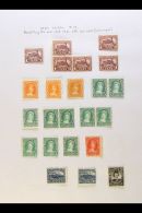 1860-63 MINT/UNUSED COLLECTION On A Page, Comprising 1c (x6 Inc Block Of 3, One Unused), 2c (x3, Unused), 5c (x10... - Other & Unclassified