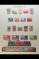 1887-1937 MINT COLLECTION Presented On Printed "Imperial" Album Pages. Includes 1897 Discovery Range To 60c,... - Other & Unclassified