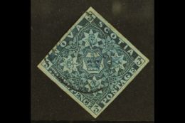 1851 3d Deep Blue, SG 2, Superb Used With 4 Large Neat Margins. A Beauty. For More Images, Please Visit... - Other & Unclassified