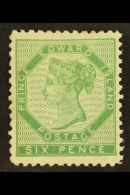 1862-69 6d Yellow- Green Perf 12, SG 17, Very Fine Mint. For More Images, Please Visit... - Autres & Non Classés