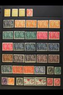 1870-1908 MINT SELECTION Presented On A Pair Of Stock Pages. Includes 1870-90 "Small Head" 1c X3 & 3c, 1897... - Other & Unclassified