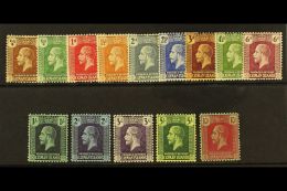 1921-26 Script CA Watermark Set, SG 69/83, Very Fine Mint (14 Stamps) For More Images, Please Visit... - Iles Caïmans