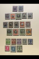 1928-1934 SPECIMEN PERFORATED STAMPS. Very Fine Mint Selection Of All Different Stamps Perforated SPECIMEN, Inc... - Cile