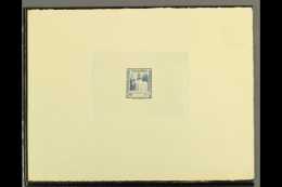 1949 10c "Allegory Of Constitution" Air IMPERF SUNKEN DIE PROOF, As SG 715 But Printed In Violet-blue On Card,... - Kolumbien