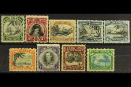 1944-46 Pictorial Set, SG 137/45, Fine Mint (9 Stamps) For More Images, Please Visit... - Islas Cook
