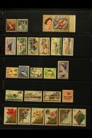 1953-93 NHM COLLECTION Presented On Stock Pages. Includes 1966 Churchill & Air Opts Sets, 1974-75 Shells To... - Cook