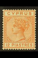 1892-94 12pi Orange-brown, Die II, Watermark Crown CA, SG 37, Fine Mint. For More Images, Please Visit... - Altri & Non Classificati