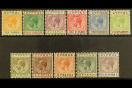 1912-15 Watermark Multi-Crown CA Complete Set, SG 74/84, Fine Mint. (11 Stamps) For More Images, Please Visit... - Altri & Non Classificati