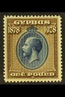 1928 £1 Blue And Bistre-brown 50th Anniv Of British Rule, SG 132, Fine Mint. For More Images, Please Visit... - Autres & Non Classés