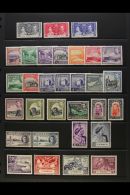 1937-51 COMPLETE MINT KGVI COLLECTION Presented On A Stock Page, A Complete Run Of This Reign From Coronation To... - Other & Unclassified