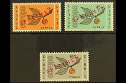 SPECIMENS 1965 Europa Set Overprinted "SPECIMEN," As SG 267/9, Never Hinged Mint (3). For More Images, Please... - Autres & Non Classés