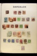 1851-1959 POWERFUL ORIGINAL OLD-TIME COLLECTION On Album Pages, Mint And Used (19th Century Chiefly Used), Mixed... - Other & Unclassified