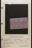 REVENUE STAMPS 1887-1962 Retired Dealer's Stock On Display Pages In A Binder. With 1887 General Revenue Never... - Altri & Non Classificati