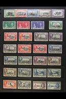 1933-1966 FINE MINT / NHM COLLECTION Presented On A Pair Of Stock Pages. Includes 1933 Set To 3d, 1937 Coronation... - Falklandeilanden