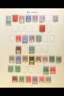 1876-1935 FINE MINT COLLECTION Presented On Imperial Pages, Collection Strength KEVII & KGV Defins With... - Fidji (...-1970)
