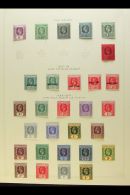 1912-1935 COMPREHENSIVE FINE MINT COLLECTION On Leaves, Almost COMPLETE For The Period, Inc 1912-23 Set To 1s... - Fidschi-Inseln (...-1970)