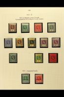 1912-35 MINT COLLECTION On A Pair Of Album Pages. Includes 1912-23 Die I Range With Most Values To £1 (set... - Fidji (...-1970)