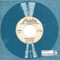 SP 45 RPM (7")  Pierre Perret  "  Le Plombier  "  Juke-box Promo - Ediciones De Colección