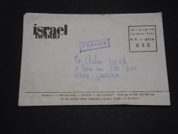 ISRAËL - Enveloppe Commerciale En Port Payé Pour La France - A Voir - L 1829 - Storia Postale