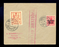 Poland German Occupation / 2 Scans - Other & Unclassified