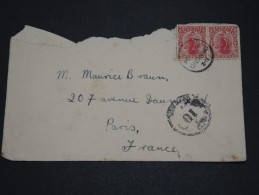 NOUVELLE ZÉLANDE - Enveloppe Pour La France En 1924- A Voir - L 1845 - Briefe U. Dokumente