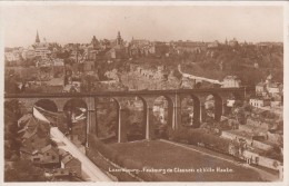 G , Cp , LUXEMBOURG-VILLE , Faubourg De Clausen Et Ville Haute - Luxembourg - Ville