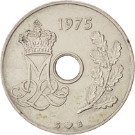 Monnaie, Danemark, Margrethe II, 25 Öre, 1974, Copenhagen, TTB+, Copper-nickel - Denmark