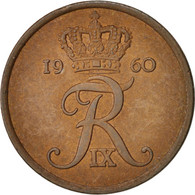 Monnaie, Danemark, Frederik IX, 5 Öre, 1960, Copenhagen, TB+, Bronze, KM:848.1 - Denmark