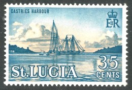 St Lucia 1964 35c SG207- Mint - St.Lucia (...-1978)