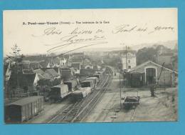 CPA 3 - Chemin De Fer Trains En Gare De PONT-SUR-YONNE 89 - Pont Sur Yonne