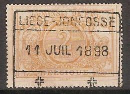 TR14 / SP14 Met PRACHTIGE Afstempeling LIEGE - JONFOSSE Dd. 11/7/1898 En In Zéér Goede Staat Met WATERMERK ! - Used