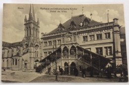 BERNA RATHAUS UND ALTKATHOLISCHE KIRCHE - HOTEL DE VILLE NV FP - Berne