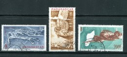 MADAGASCAR- P.A Y&T N°63 à 64A- Oblitérés - Airmail