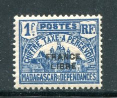 MADAGASCAR- TaxeY&T N°22- Oblitéré - Timbres-taxe