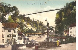 Schweiz, 1918, Fribourg, Pont Du Gotteron,  Nach Steffisburg,  Siehe Scans! - Steffisburg