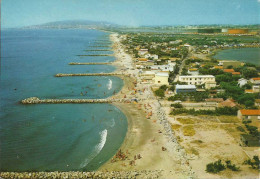 FRONTIGNAN-PLAGE -- Vue Aérienne, Dans Le Fond Sète -- - Frontignan