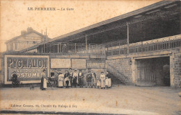 94-LE PERREUX- LA GARE ( VOIR AFFICHES) - Le Perreux Sur Marne