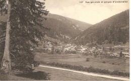 Schweiz, Ca. 1916, Vue Général Et Gorges D'Undervelier, Bataillon 138 Feldpost Nach Steffisburg, Siehe Scans! - Steffisburg