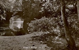 KINROSS - MILNATHORT - VICAR'S BRIDGE ON THE DEVON RP Krs1 - Kinross-shire