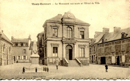 N°282 F -cpa Thury Harcourt -le Monument Aux Morts- - Thury Harcourt