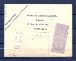 Brief Van Paris Naar Bruxelles - ...-1959