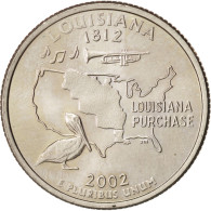 Monnaie, États-Unis, Quarter, 2002, U.S. Mint, Denver, SPL+, Copper-Nickel Clad - 1999-2009: State Quarters