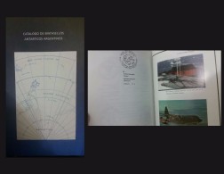 RB)1997 ARGENTINA, SPANISH VERSION, 90 PAGES, FULL COLOR, CATALOGUE POSTMARKED, ANTARCTIC CANCELLATIONS, BOOK - Ongebruikt