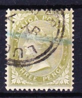 JAMAIQUE 1883-96 YT N° 21 Obl. - Jamaica (...-1961)