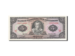 Billet, Équateur, 5 Sucres, 1957-1971, 1980-05-24, KM:113c, SPL - Ecuador