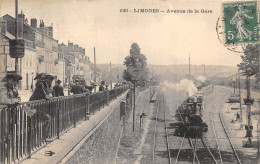 87-LIMOGES-AVENUE DE LA GARE (TRAIN) - Limoges