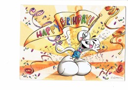 Carte DIDDL F N° 65 - Joyeux Anniversaire - SOURIS MOUSE - Diddl